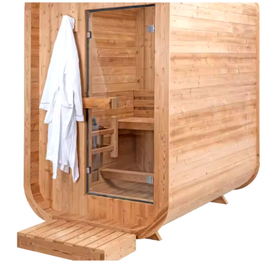 CozyRetreat 2-Person Wood Sauna