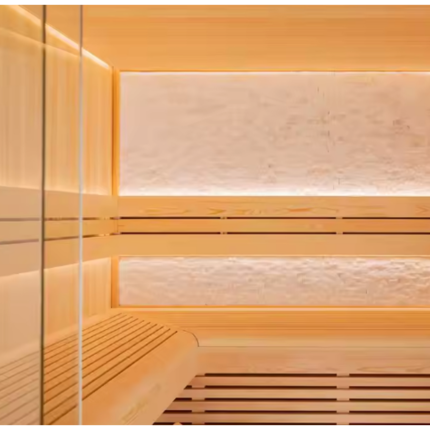 LuxuryLodge 5-Person Wood Sauna