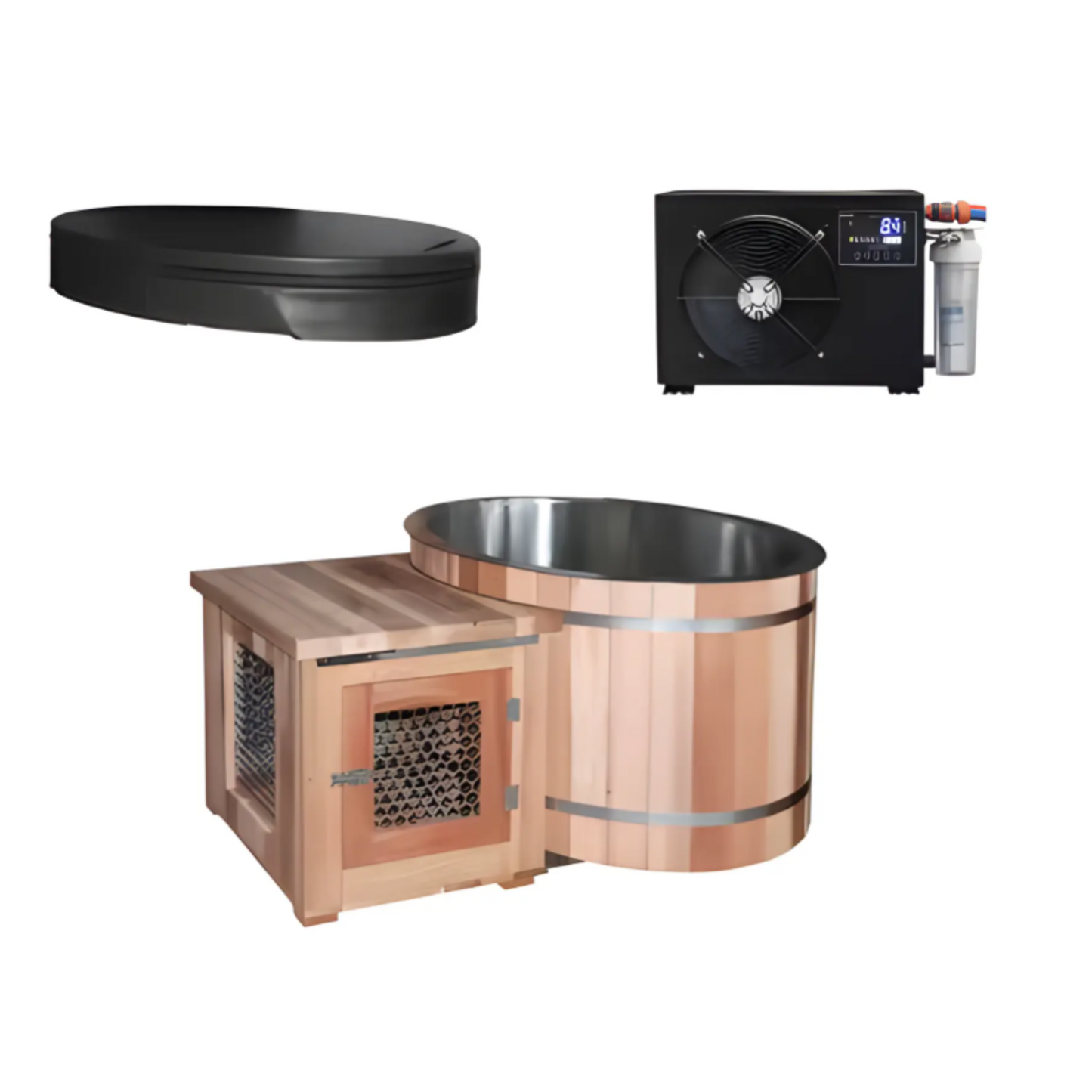 CrystalWood Large Cold Plunge Tub
