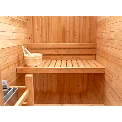 CozyRetreat 2-Person Wood Sauna